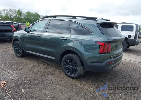 2023 Kia Sorento X-Line S из США, поврежденный, VIN 5XYRLDLC9PG230491